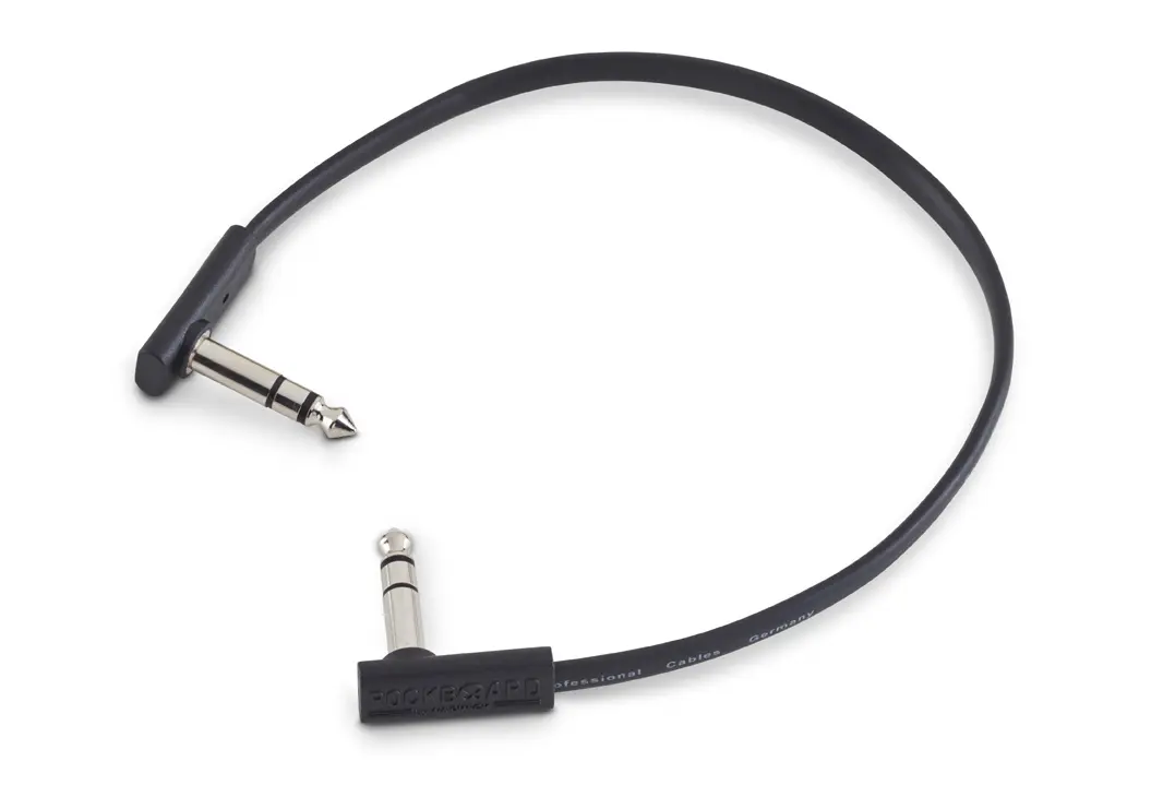 RockBoard Flat Patch TRS Cable 30 Black
