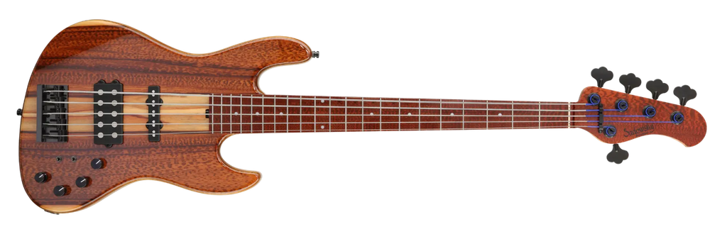 Sadowsky Masterbuilt 2022 LTD 5
String 21-Fret MM Bass, Natural Transparent High Polish