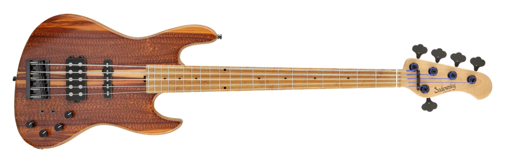 Sadowsky MetroLine 2022 LTD 21-Fret MM Bass 5-String Natural Transparent Satin
