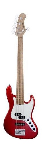 Sadowsky MetroExpress 5-String P/J Bass - Maple Candy Apple Red