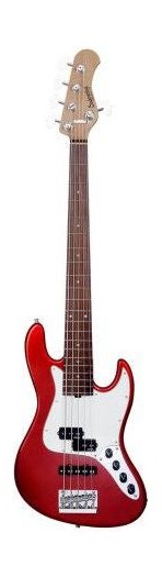 Sadowsky MetroExpress 5-String P/J Bass - Morado Candy Apple Red
