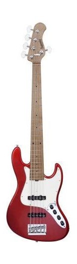 Sadowsky MetroExpress 5-String J/J Bass - Maple Candy Apple Red