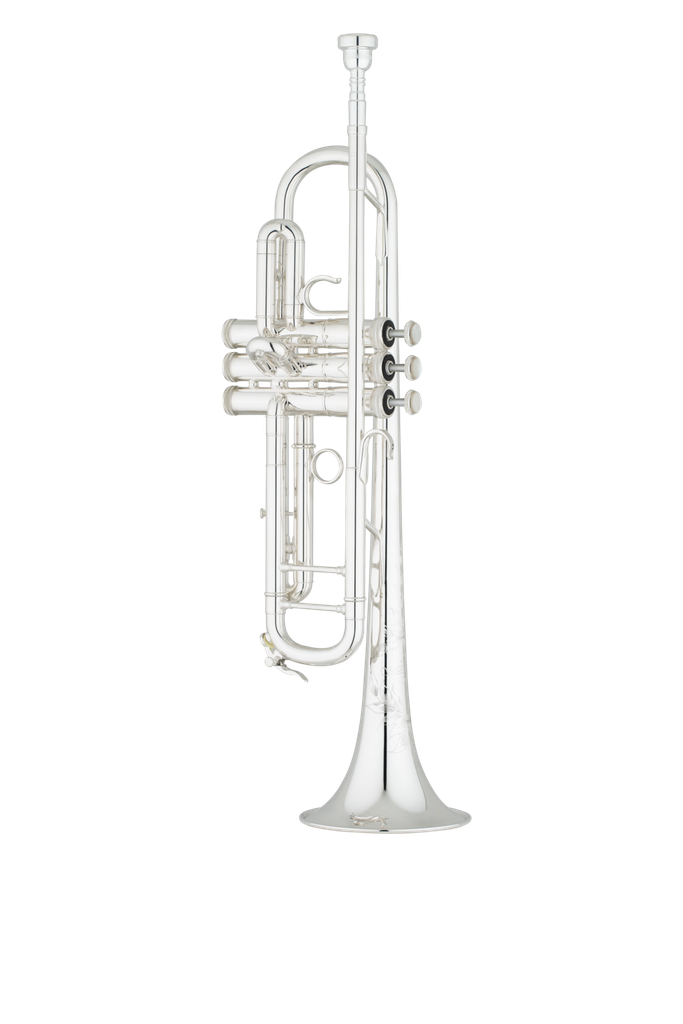 S.E. Shires Model Q10S Bb Trumpet - Silver Plated