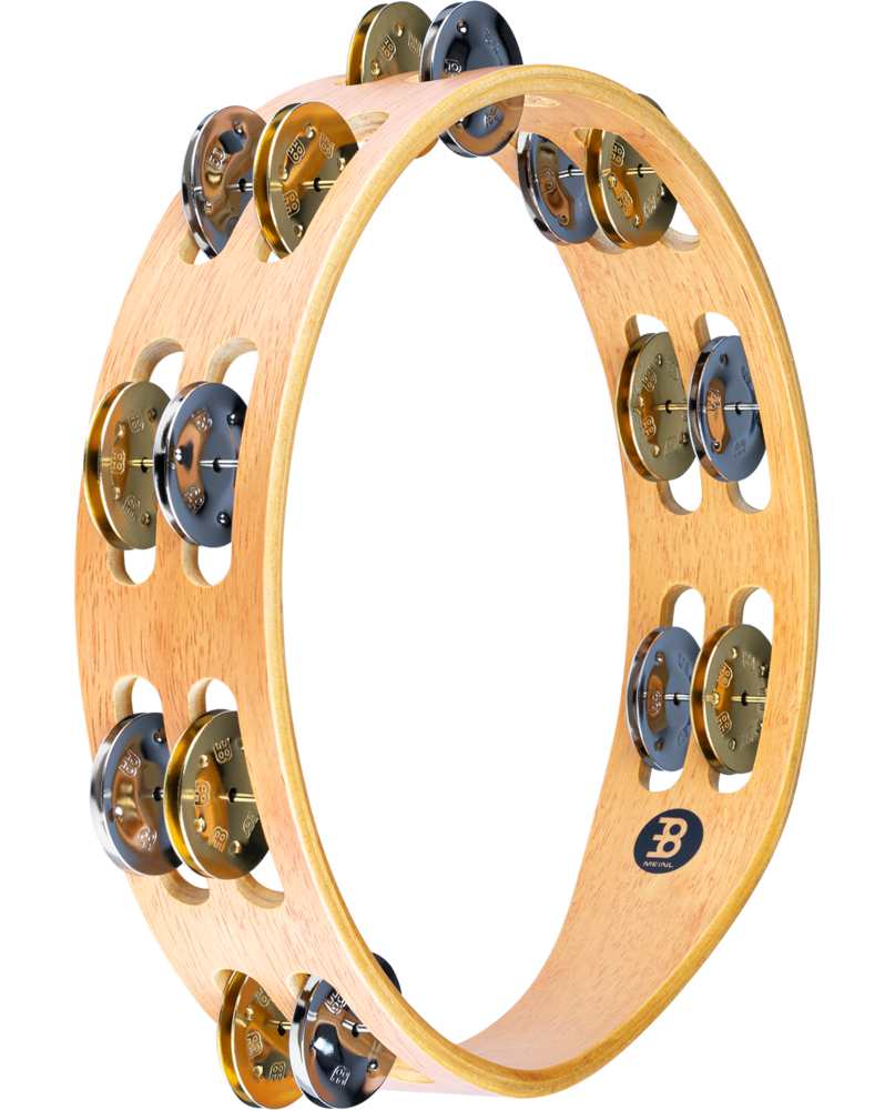 Meinl Recording - Combo Wood 10" 2 Row Tambourine