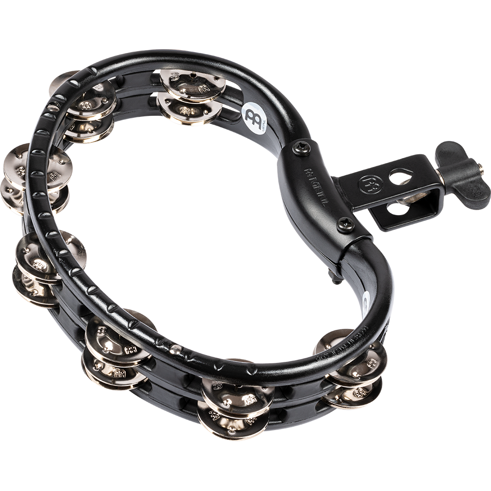 Meinl Traditional - Black ABS Tambourine - Mountable