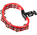Meinl Traditional - Red ABS Tambourine - Mountable