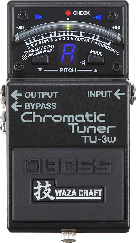 Boss TU-3W WAZA Chromatic Tuner