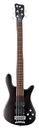 Warwick RockBass Streamer 5-string Nirvana Black Transparent Satin