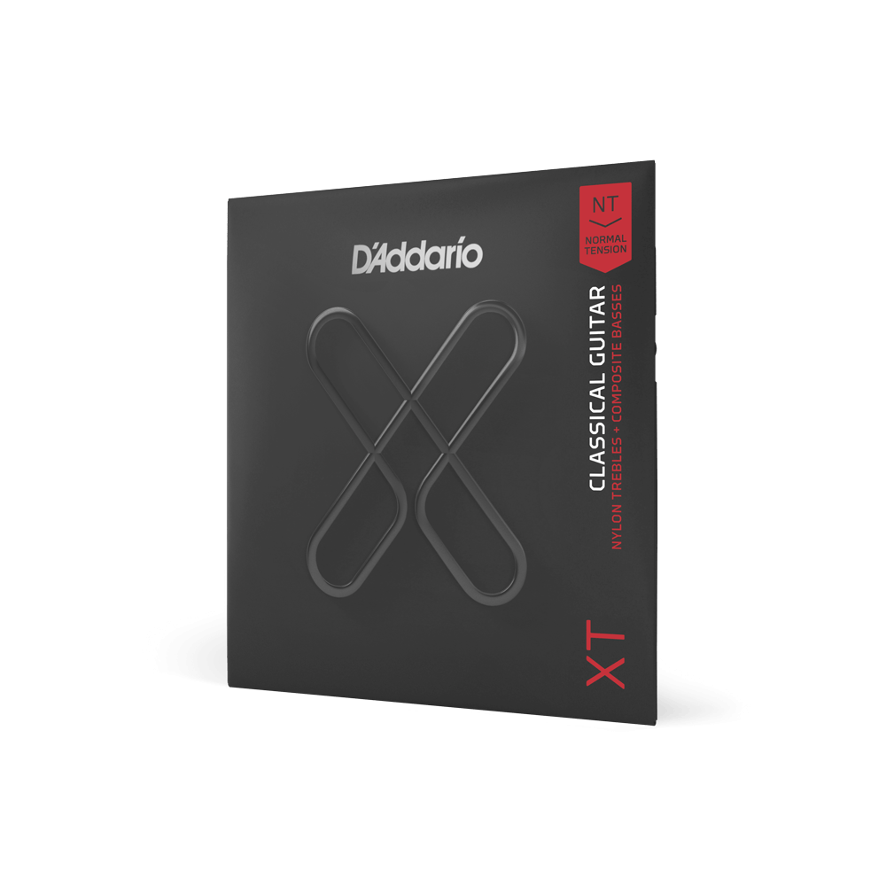 Set of Classical Guitar Strings with D'Addario XT coating - Normal Tension