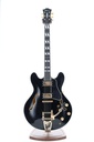 Eastman T59 Limited Truetone Varnish Semi-Hollow Electric Guitar Black - Flamed Maple Laminate