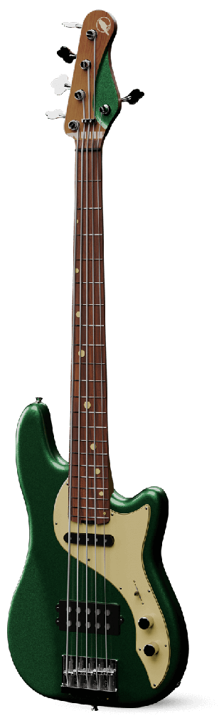 Cave & Canary Galaxia 5-String - Metallic Forest Green