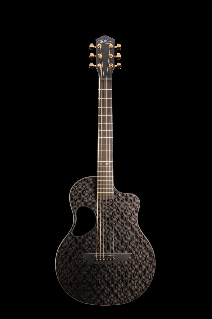McPherson Touring Carbon Fiber Guitar - Honeycomb & Gold