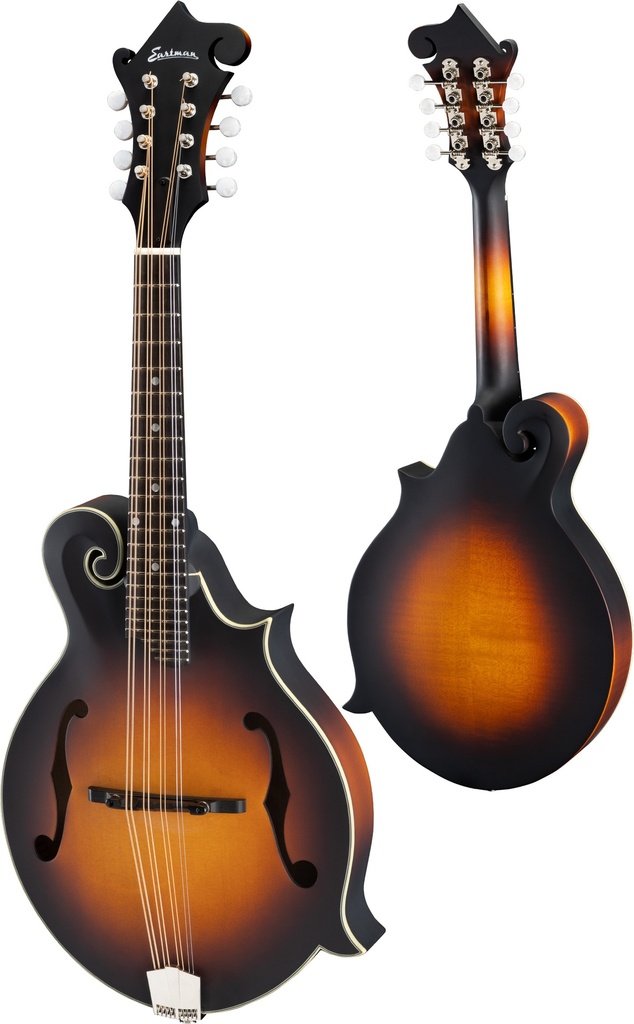 MDA315E Mandola Spruce-Maple Sunburst with K&K