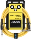 Boss BIC-10A 10 ft Instrument Cable - Yellow