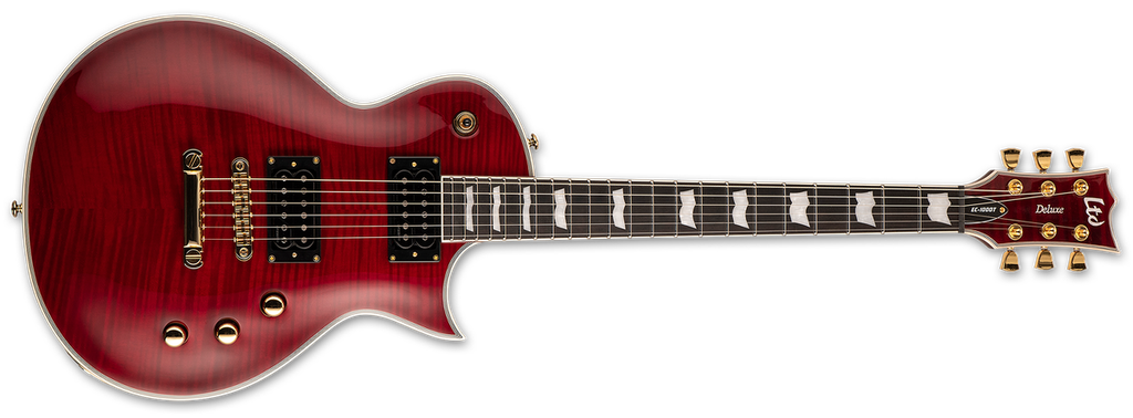 ESP LTD EC-1000T CTM FM SEE-THRU BLACK CHERRY