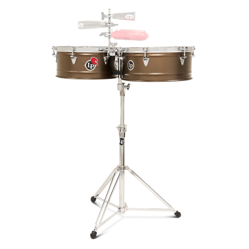 LP Pedrito 14 - 15 Timbale Steel Mocha - Chrome