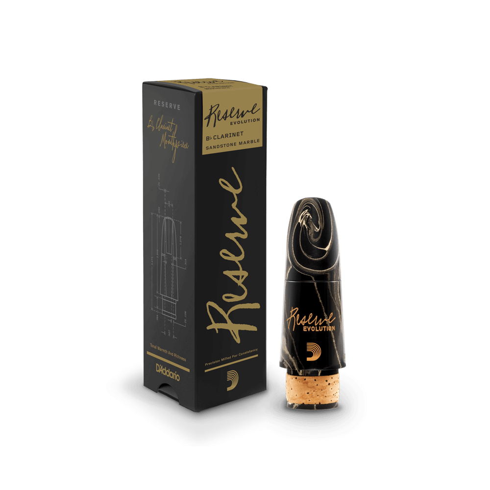 D'Addario Reserve Evolution Bb Clarinet Marble Mouthpiece