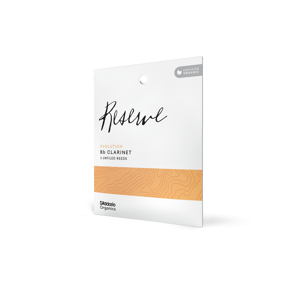 D'Addario Reserve Evolution Bb Clarinet Reed - 3.5 (Box of 10)