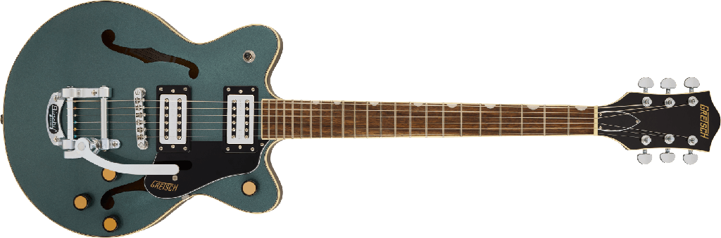 Gretsch G2655T Streamliner Center Block Jr. DC Electric Guitar - Gunmetal