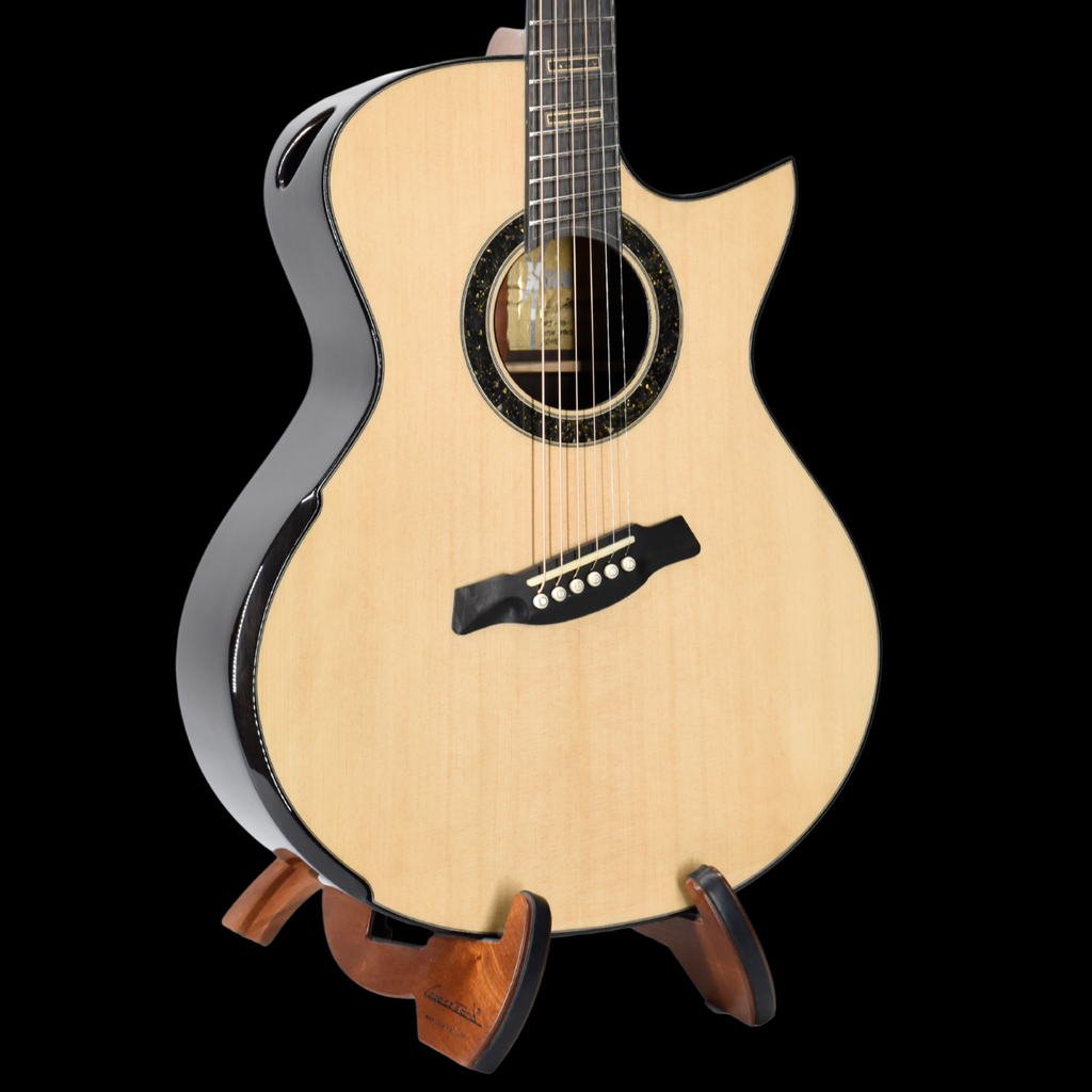Hozen Gold Label MJ Sitka - Wenge Fan-Fret