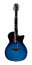 Furch Spectra Plus OM Cutaway Capri Blue Acoustic Guitar