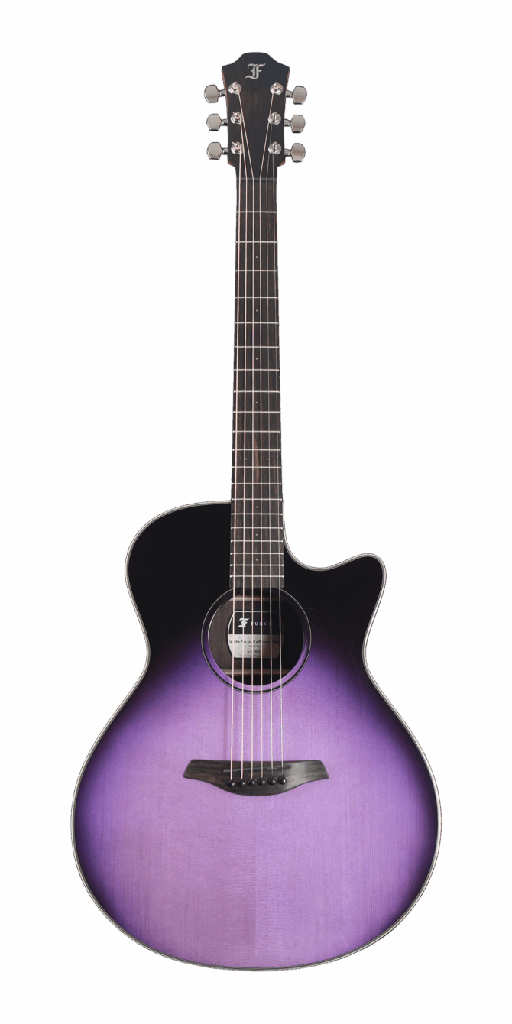 Furch Spectra Plus Grand Auditorium Cutaway Provence Violet Acoustic Guitar