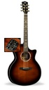 Kepma GA1-120AAB Grand Auditorium Guitar - Antique Burst