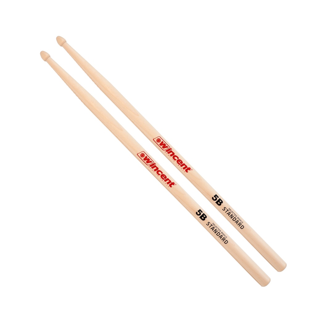 Wincent 5B Maple Standard Taper Drumsticks