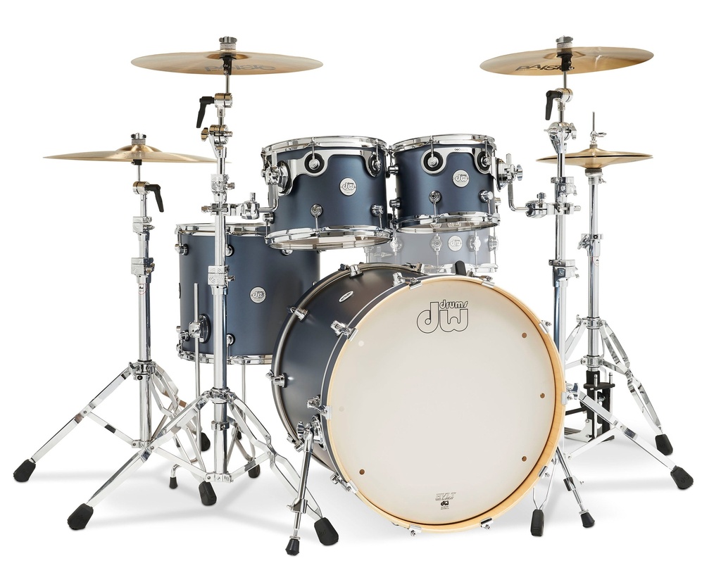 DW Design 4-piece Drum-kit BD22 - Blue Slate