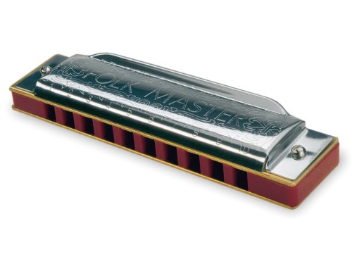 Suzuki 1072-A Folkmaster Harmonica - Key of A