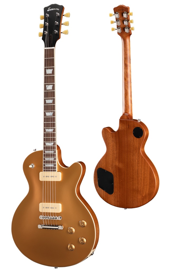 Eastman SB56/S-GD Vintage Satin Gold Solid-Body Electric Guitar