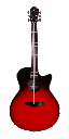 Furch Spectra Plus Grand Auditorium Cutaway Maranello Red Engelmann - Rosewood