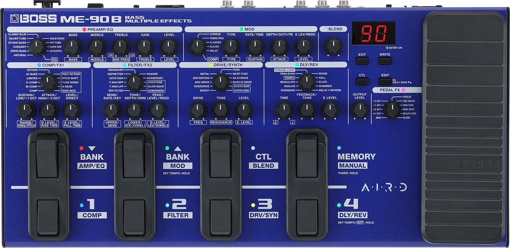 Boss ME-90 Bass Multi Effects Processor
