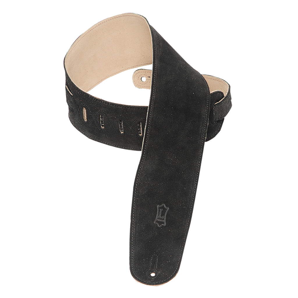 Levy's 3.5" Simple Suede Strap - Black