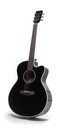 Auden JM Black Austin Cutaway