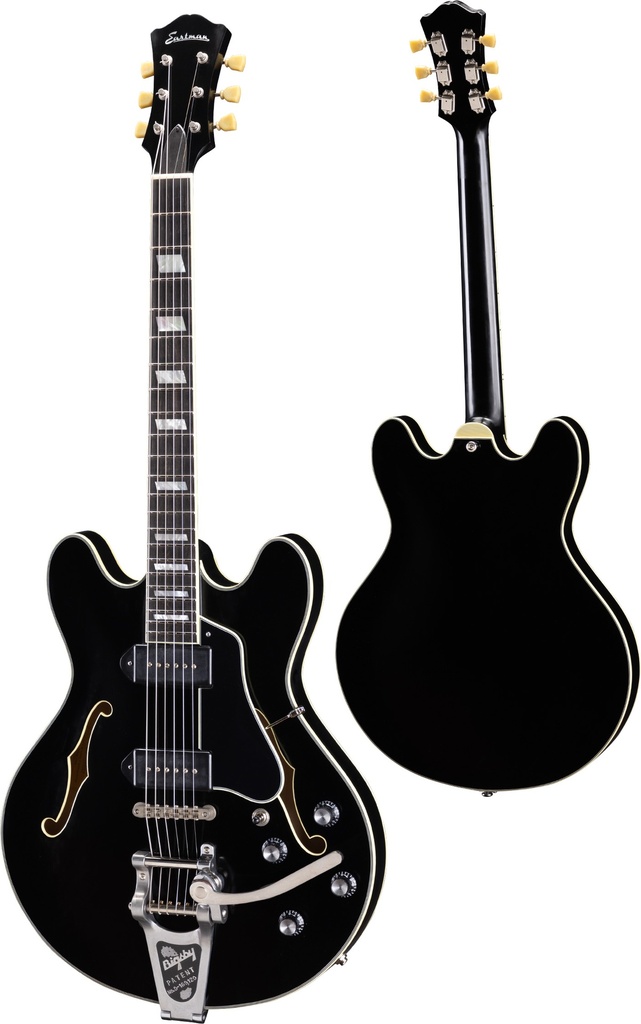 Eastman  T64/TV Olive Drab Semi-Hollow Electric Guitar