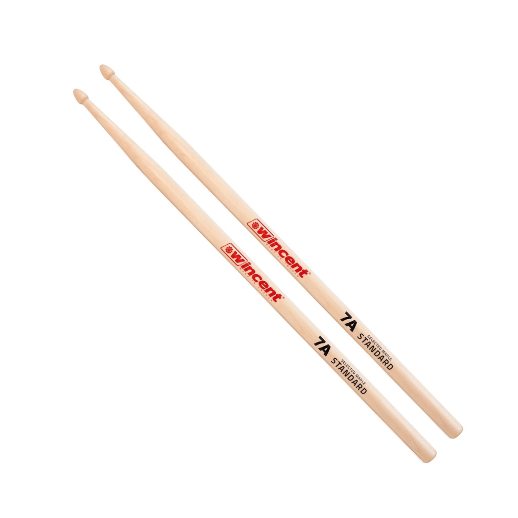 Wincent 7A Maple Standard Taper Drumsticks