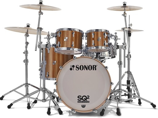 [1015682-2-NA-Kit] Sonor SQ2 22|16|12|10 Beech Shell Pack - Red Sparkle - Kit
