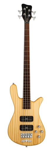 [1514129000CACARAWW] Warwick RockBass Natural Transparent Streamer Standard 4 String Bass