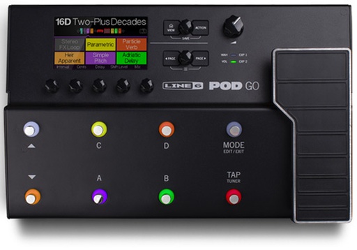 [99-060-3505] Line 6 POD Go Multi-Effects Processor