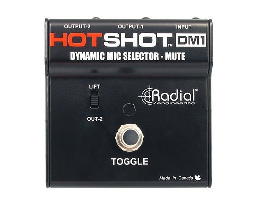 [APAV R800 1500 00] HotShot DM-1 Dynamic Microphone Switcher