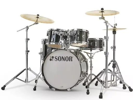 [AQ2-STAGEWMCTQZ-KIT] Sonor AQ2 Stage 5-Piece 22|16|12|10|14S Maple Set - Titanium Quartz Lacquer