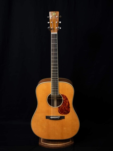 [ATKN-WR-SN3665] Atkin "White Rice" Sitka Spruce - Indian Rosewood #3665