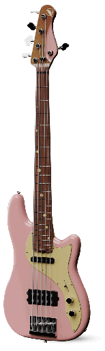 [CCG-GAL5-MKP] Cave & Canary Galaxia 5-String Bass - Mary Kaye Pink