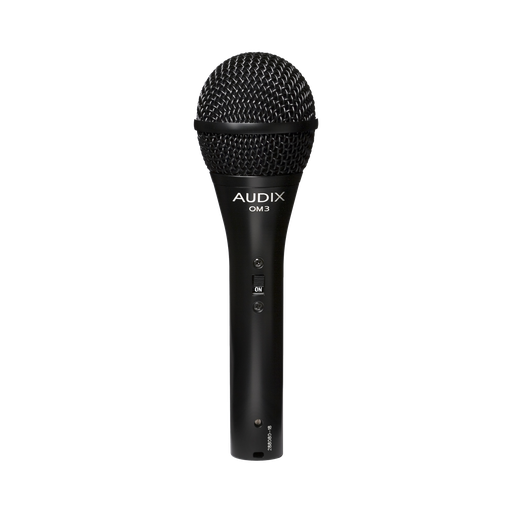 [CZ-MC1-BNDL-NMD] Audix OM3S Vocal Mic Bundle with Stand and 25' Cable
