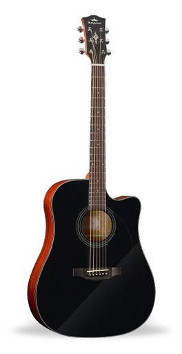 [D3-130BK] Kepma D3-130BK Matte Black Dreadnought Guitar