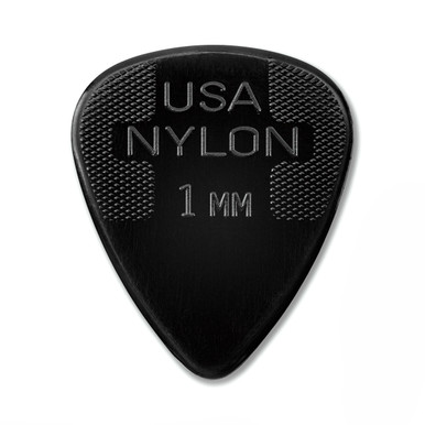 [Dunlop 44R100] Dunlop Nylon Standard Black 1.00mm bag of 72