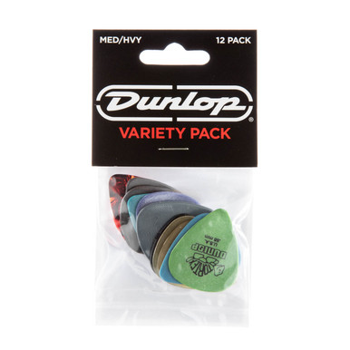 [Dunlop PVP102] Dunlop Guitar Pick MED/HVY Variety Pack
