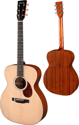 [E1OM-S] Eastman E1OM-S Orchestra Sitka-Quilted Sapele