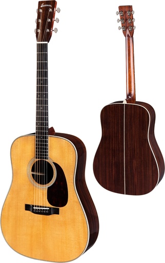 [E20D-TC] Eastman E20D-TC Dreadnought Adirondack-Indian Rosewood